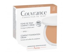 Avene Couvrance Compact Cream SPF30 – Make-Up 1.2 Sand για Ξηρό Δέρμα 8.5g
