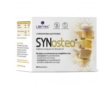 Libytec Synosteo 30sachets Συμπλήρωμα Διατροφής με Ασβέστιο 800mg + Vit D3 20mcg (800iu) + Vit K2 45mcg