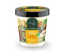 Organic Shop by Natura Siberica Body Desserts Banana Milkshake Επανορθωτική Κρέμα Σώματος 450ml