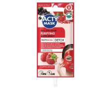Maschera Peel Off Purificante ai Frutti Rossi Μάσκα Προσώπου Detox