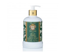 Saponificio Fiorentino Vetiver & Argan – Υγρό φυτικό σαπούνι 500ml με γήινο άρωμα βετιβέρ και θρεπτικό έλαιο άργκαν