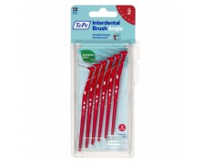 TePe International Brush Angle No.2 Κόκκινο 0.5mm 6τμχ