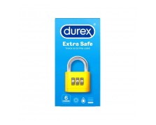 Durex Extra Safe x6 – Ενισχυμένα Προφυλακτικά για Επιπλέον Ασφάλεια & Σιγουριά στην Επαφή
