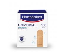 Hansaplast Universal Family Pack 100τμχ – Επιθέματα Ανθεκτικά στο Νερό για Μικροτραυματισμούς (1,9cm x 7,2cm)