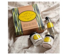 Naturally European Ginger and Lime Body Care Gift Set, Θρέφει και Προστατεύει Όλους Τους Τύπους Δέρματος, Περιλαμβάνει Αφρόλουτρο 120ml, Απολεπιστικό Σώματος 100ml και Κρέμα Σώματος 100ml