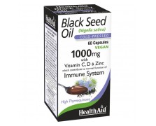 Health Aid Black Seed Oil 1000mg 60caps– Συμπλήρωμα με Βιταμίνες