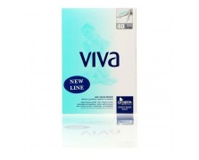 Viva Collant 40 Den 6mmHg Chiaro 100 Καλσόν Διαβαθμισμένης Συμπίεσης Μαύρο