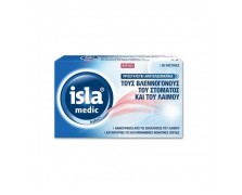 Isla Medic Voice Παστίλιες για Στοματικό & Λαιμικό Βλεννογόνο 20τμχ