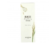 Skinfood Rice Brightening Toner 160ml – Τονωτική Λοσιόν Λάμψης με Ρύζι για Ενυδάτωση & Φωτεινή Όψη