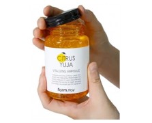 FarmStay Citrus Yuja Αμπούλα Προσώπου 250ml – Ενυδάτωση, Λάμψη & Βιταμίνη C για το Δέρμα