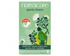 Natracare Σερβιετάκια Ανατομικά 30τμχ – Οργανικά Pantyliners με Φυσικό Βαμβάκι για Καθημερινή Προστασία