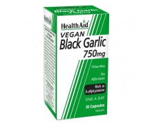 Health Aid Black Garlic 750mg 30 Κάψουλες - Μαύρο Σκόρδο για Καρδιά, Χοληστερίνη & Ανοσοποιητικό