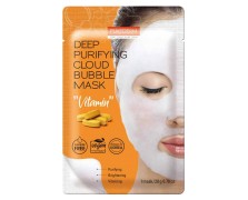 Purederm Deep Purifying Cloud Bubble Mask Vitamin 20g – Μάσκα Καθαρισμού Προσώπου με Βιταμίνες & Bubble Effect