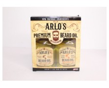 Arlo\'s Premium Beard Oil Coconut & Pro-Growth Hydration 2x2.5 fl oz USA – Λάδι για Γένια Ενυδάτωσης & Περιποίησης