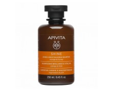Apivita Shine & Revitalizing Σαμπουάν Λάμψης & Αναζωογόνησης με Πορτοκάλι & Μέλι 250ml