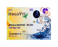 Medichrom BIO Hyaluvit Hyaluronic Acid 150mg with Vitamin C 500mg 30tabs