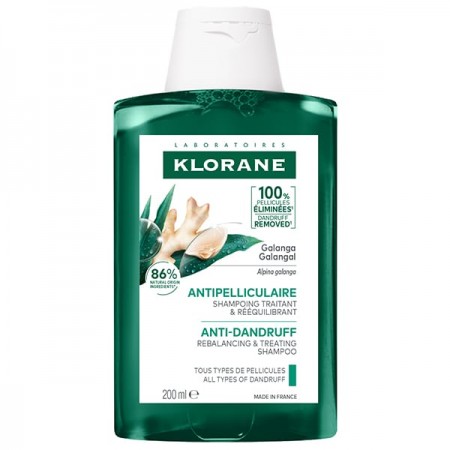 Klorane Galanga Σαμπουάν 200ml – Κατά Πιτυρίδας