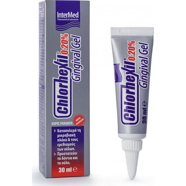 Intermed Chlorhexil 0,20% Gingival Gel 30ml – σωληνάριο γέλης για ερεθισμένα ούλα