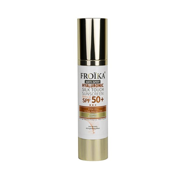 Froika Hyaluronic Silk Touch Anti Spot SPF50+ 50ml – αντηλιακή κρέμα προσώπου για κηλίδες και αντιγήρανση