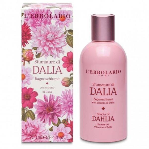 Αφρόλουτρο L'Erbolario Sfumature di Dalia 250ml με λουλουδένιο άρωμα – αφρόλουτρο ντάλια