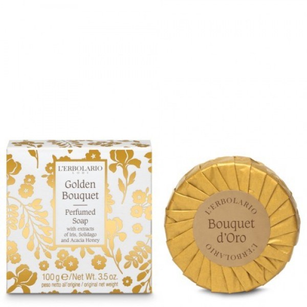 L'Erbolario Bouquet d’Oro Αρωματικό Σαπούνι 100g – Φυσική και αρωματική περιποίηση για όλο το σώμα