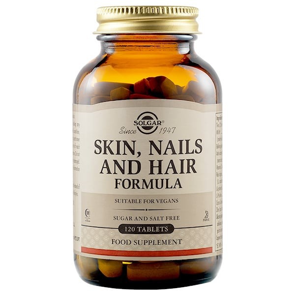 Solgar Skin, Nails and Hair 120 ταμπλέτες – Συμπλήρωμα για υγιές δέρμα, λαμπερά μαλλιά & δυνατά νύχια