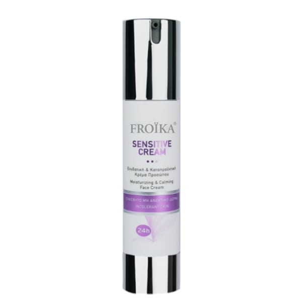 Froika Sensitive Cream 50ml – Ενυδατική & καταπραϋντική κρέμα προσώπου για ευαίσθητο δέρμα