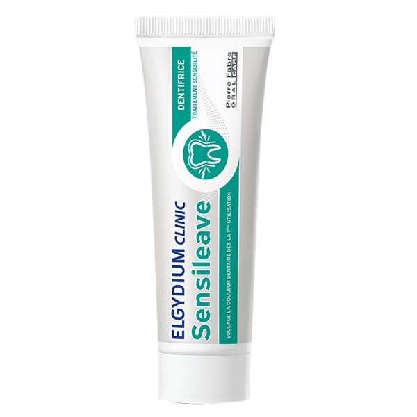 Elgydium Sensileave οδοντόκρεμα για ευαίσθητα δόντια 50ml – ανακούφιση ευαισθησίας