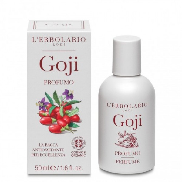 L'Erbolario Goji Άρωμα 50ml – Φρουτώδες και δροσερό άρωμα με Goji berries για καθημερινή φρεσκάδα