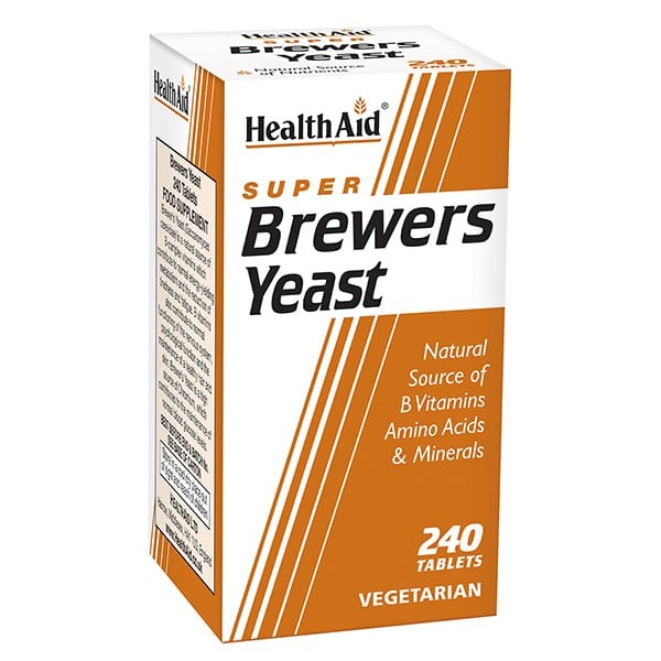 Health Aid Brewers Yeast 300 mg ‑ συσκευασία των 240 ταμπλετών μαγιάς μπύρας