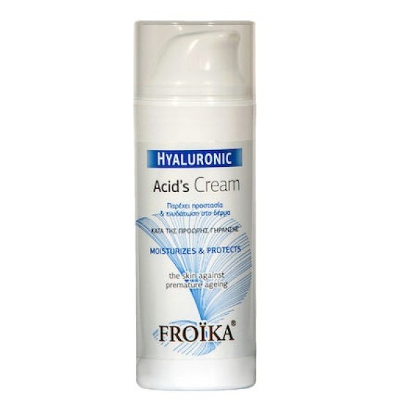 Froika Hyaluronic Acids Cream 50ml – ενυδατική κρέμα ημέρας προσώπου με υαλουρονικά οξέα