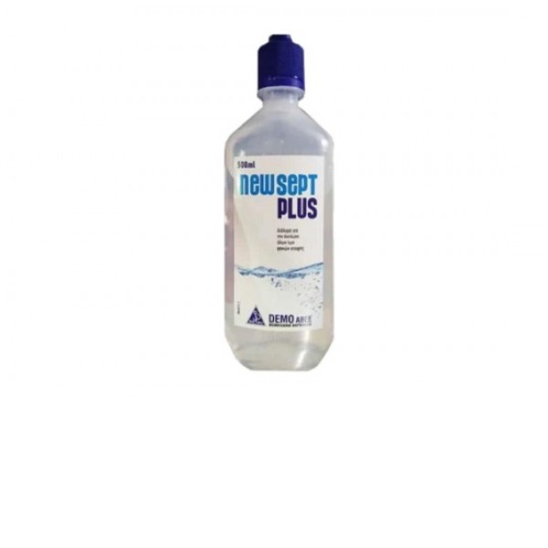 Demo New Sept Plus 500ml – Υγρό καθαρισμού και απολύμανσης φακών επαφής
