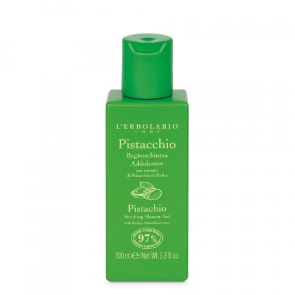 L'Erbolario Soothing Shower Gel Pistacchio 100ml – Αφρόλουτρο με άρωμα φυστικιού και καταπραϋντική δράση