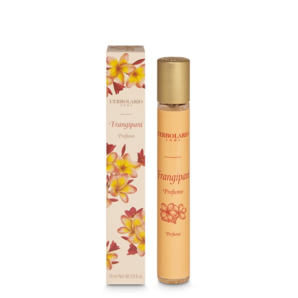 L'Erbolario Frangipani Άρωμα 15ml – Φλοράλ eau de parfum τσέπης με νότες φρατζιπάνι