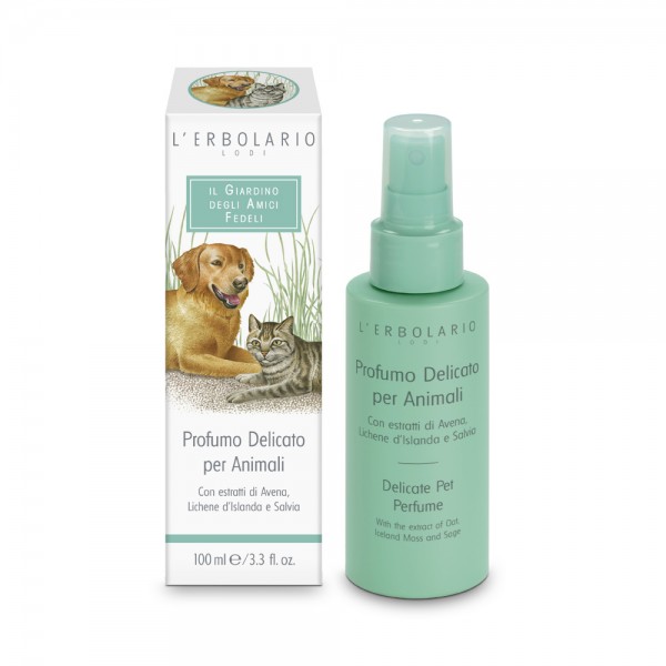 L'Erbolario Delicate Pet Perfume 100ml – Φυσικό άρωμα για κατοικίδια με ευαίσθητη σύνθεση