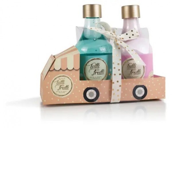 Pokhara Bath Set “Car” – Λοσιόν βατόμουρο & αφρόλουτρο μέντα-σοκολάτα 210ml σε δώρο-συσκευασία αυτοκίνητο