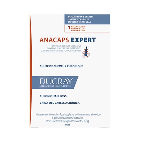 Ducray Anacaps Expert Συμπλήρωμα για Τριχόπτωση & Ενδυνάμωση Μαλλιών 30caps