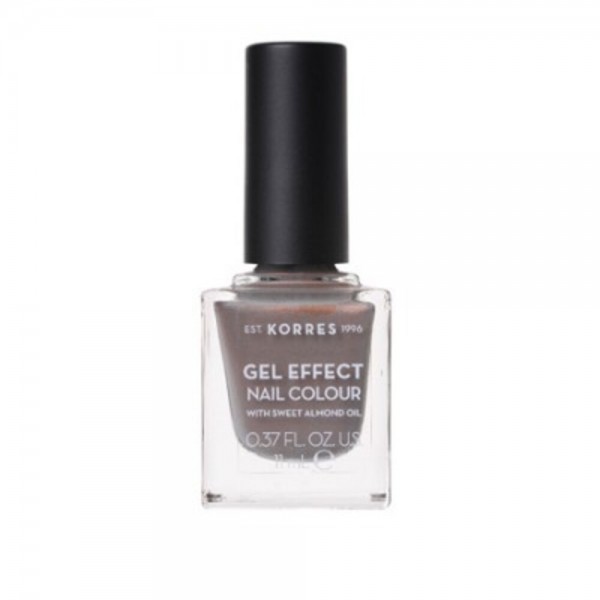 Korres Gel Effect Nail Colour No70 Holographic Ash 11ml – Βερνίκι Νυχιών με holographic λάμψη.
