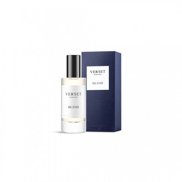 Verset Island Eau de Parfum Ανδρικό 15ml – φρέσκο υδάτινο και ξυλώδες ανδρικό άρωμα με διάρκεια