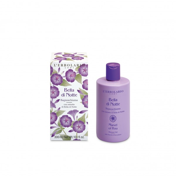 L’Erbolario Bella di Notte Shower Gel 300mL – Αφρόλουτρο με φυσικά εκχυλίσματα και λουλουδένιο άρωμα