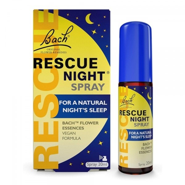 Power Health Bach Rescue Night Spray 20 ml – Ανθοΐαμα για Ήρεμο Ύπνο