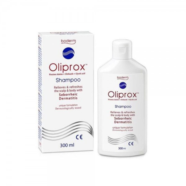 Boderm Oliprox Shampoo 300ml – σαμπουάν κατά της σμηγματορροϊκής δερματίτιδας και της πιτυρίδας