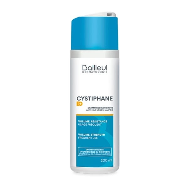 Bailleul Dermatologie Cystiphane Anti Hair Loss Shampoo 200ml – σαμπουάν κατά της τριχόπτωσης για δυνατά και υγιή μαλλιά