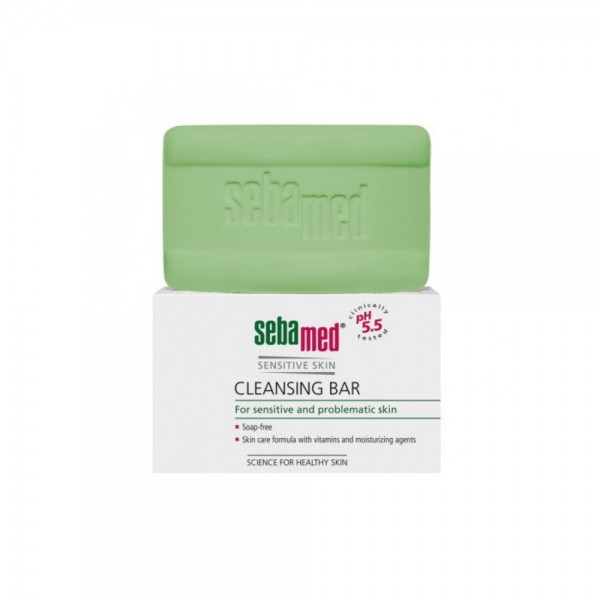 Sebamed Cleansing Bar 100g – σαπούνι για ευαίσθητο και προβληματικό δέρμα, pH 5,5
