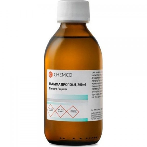 Chemco Βάμμα Πρόπολης 200ml φυσικό συμπλήρωμα με πρόπολη.