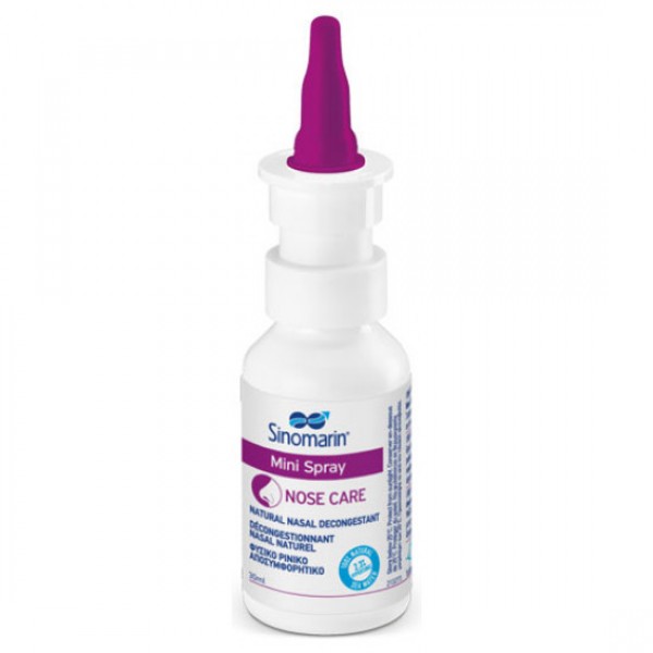 Sinomarin Mini Spray φυσικό ρινικό αποσυμφορητικό θαλασσινού νερού 30ml