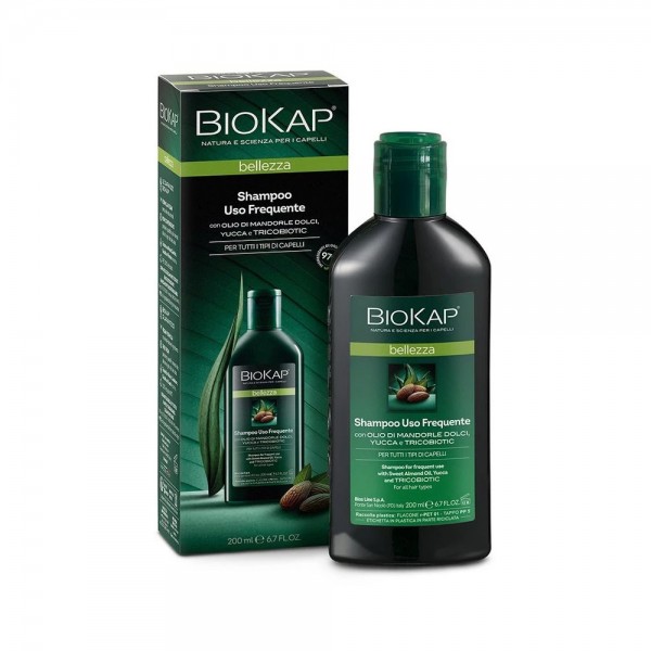 Biokap Shampoo Uso Freguente 200ml σαμπουάν για όλους τους τύπους μαλλιών