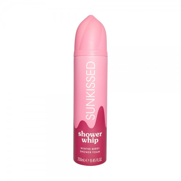Sunkissed Winter Berry Shower Whip Foam 250ml – αφρώδες αφρόλουτρο με άρωμα κόκκινων φρούτων