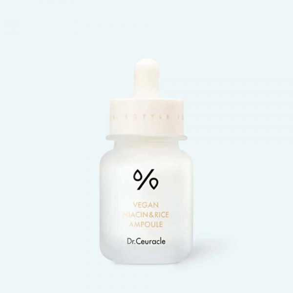 serum νιασιναμίδης με ρύζι για λάμψη και ενυδάτωση