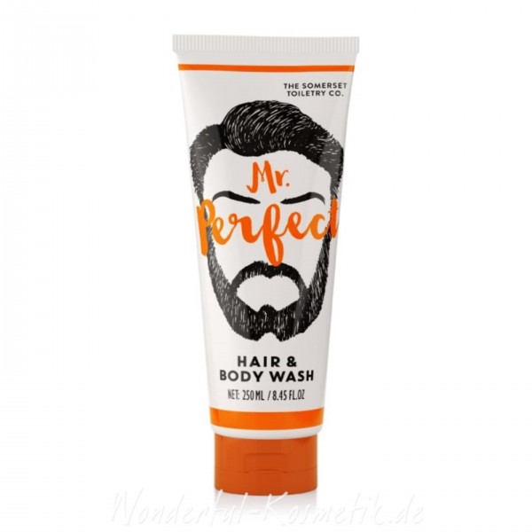 The Somerset Toiletry Co Mr Perfect Hair and Body Wash 250ml Spearmint Patchouli